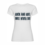 Woman T shirt Rock and Roll