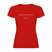 Woman T shirt Smile Woman T shirt Smile