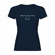 Woman T shirt Smile