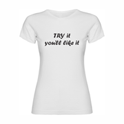 Woman T Shirt Try it