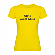 Woman T Shirt Try it