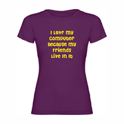 Women T Shirt My computer 