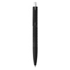 X3 puha - fekete felületű toll, átlátszó
