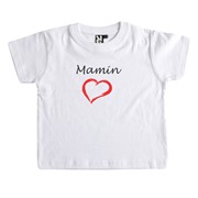 Baby T Shirt Mamin srček