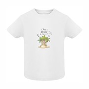 Baby T shirt Say Hello