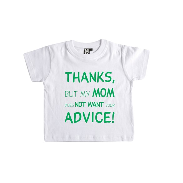 Baby T Shirt Thanks for the advice