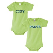 Babys bodysuit Copy Paste