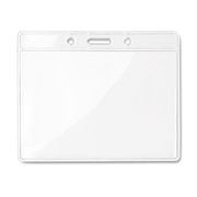 BADGY - Átlátszó tok 10cmx8cm