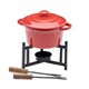 BIG KASE - Keramički set za fondue 300 ml