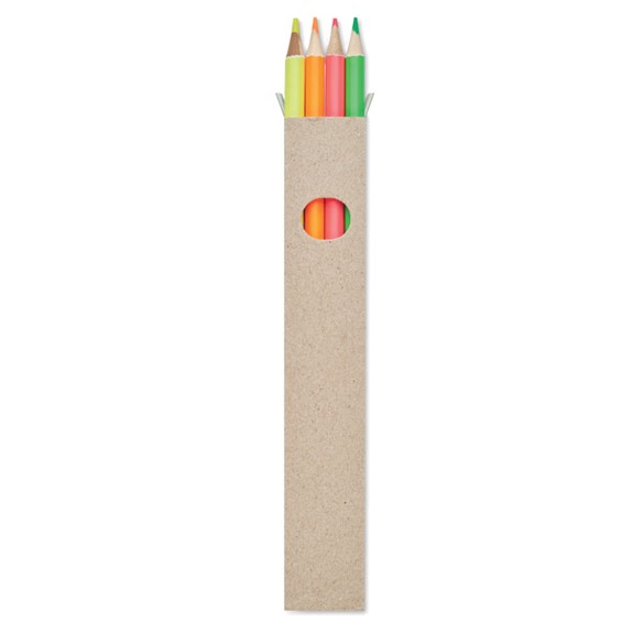 BOWY - 4 highlighter olovke u kutiji
