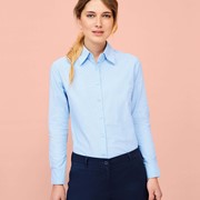 EMBASSY LONG SLEEVE OXFORD WOMEN'S SHIRT