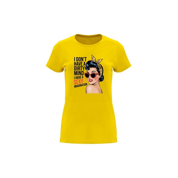 English: Women’s T-shirt Sexy Imagination