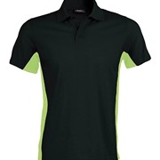FLAG - SHORT-SLEEVED TWO-TONE POLO SHIRT