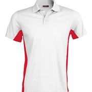 FLAG - SHORT-SLEEVED TWO-TONE POLO SHIRT