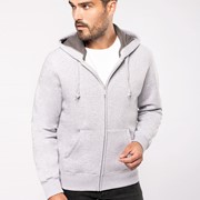 FULL ZIP HOODED SWEATSHIRT