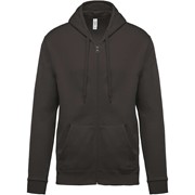 FULL ZIP HOODED SWEATSHIRT