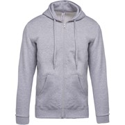 FULL ZIP HOODED SWEATSHIRT