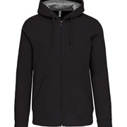 FULL ZIP HOODED SWEATSHIRT