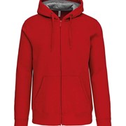 FULL ZIP HOODED SWEATSHIRT