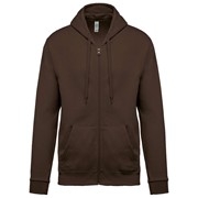FULL ZIP HOODED SWEATSHIRT