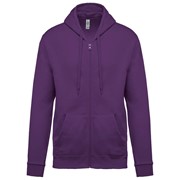 FULL ZIP HOODED SWEATSHIRT