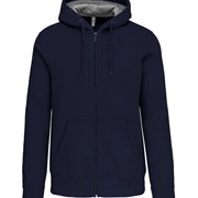 FULL ZIP HOODED SWEATSHIRT