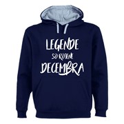 Hoodie Legende rojene Decembra