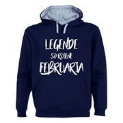 Hoodie Legende rojene Februarja