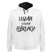 Hoodie Legende rojene Februarja