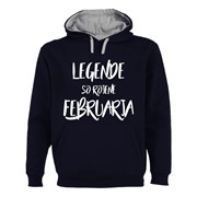 Hoodie Legende rojene Februarja