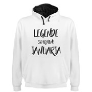 Hoodie Legende rojene Januarja