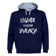 Hoodie Legende rojene Januarja