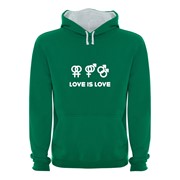 Hoodie Love is Love Hoodie Love is Love