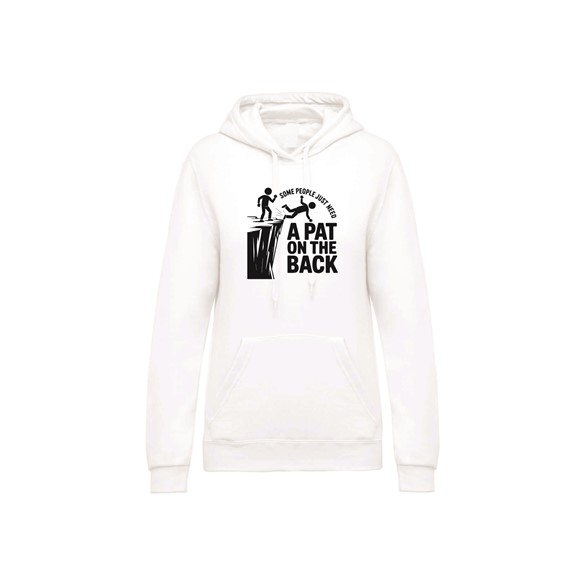 Hoodie women's  A pat on the Back