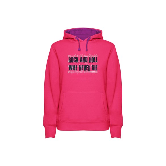 Hoodie women's Rock and Roll