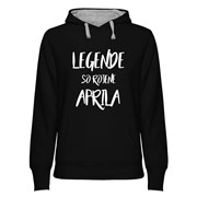 Hoodie ženski Legende rojene Aprila