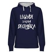 Hoodie ženski Legende rojene Decembra