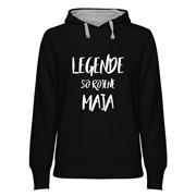 Hoodie ženski Legende rojene Maja