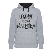 Hoodie ženski Legende rojene Novembra