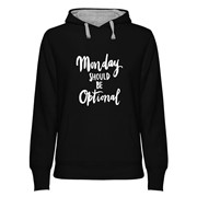 Hoodie ženski Monday Optional