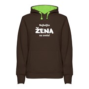 Hoodie ženski Najboljša Žena