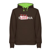 Hoodie ženski Slovenia Heart