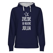 Hoodie ženski Zvezde rojene Julija
