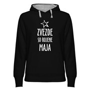 Hoodie ženski Zvezde rojene Maja