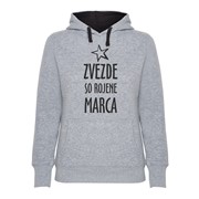 Hoodie ženski Zvezde rojene Marca