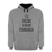 Hoodie Zvezde rojene Februarja