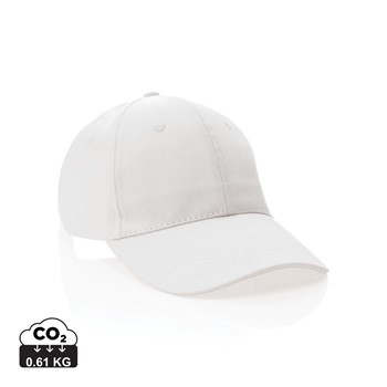 IMPACT 6 PANEL 280GR RECYCLED COTTON CAP WITH AWARE™ TRACER