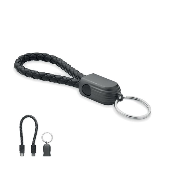 Kabel s petljom za ključeve FAULETI LOOP Type-C
