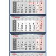Kalendar 2026, 4-dijelni sa spiralom