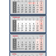 Kalendar 2026, 4-dijelni sa spiralom